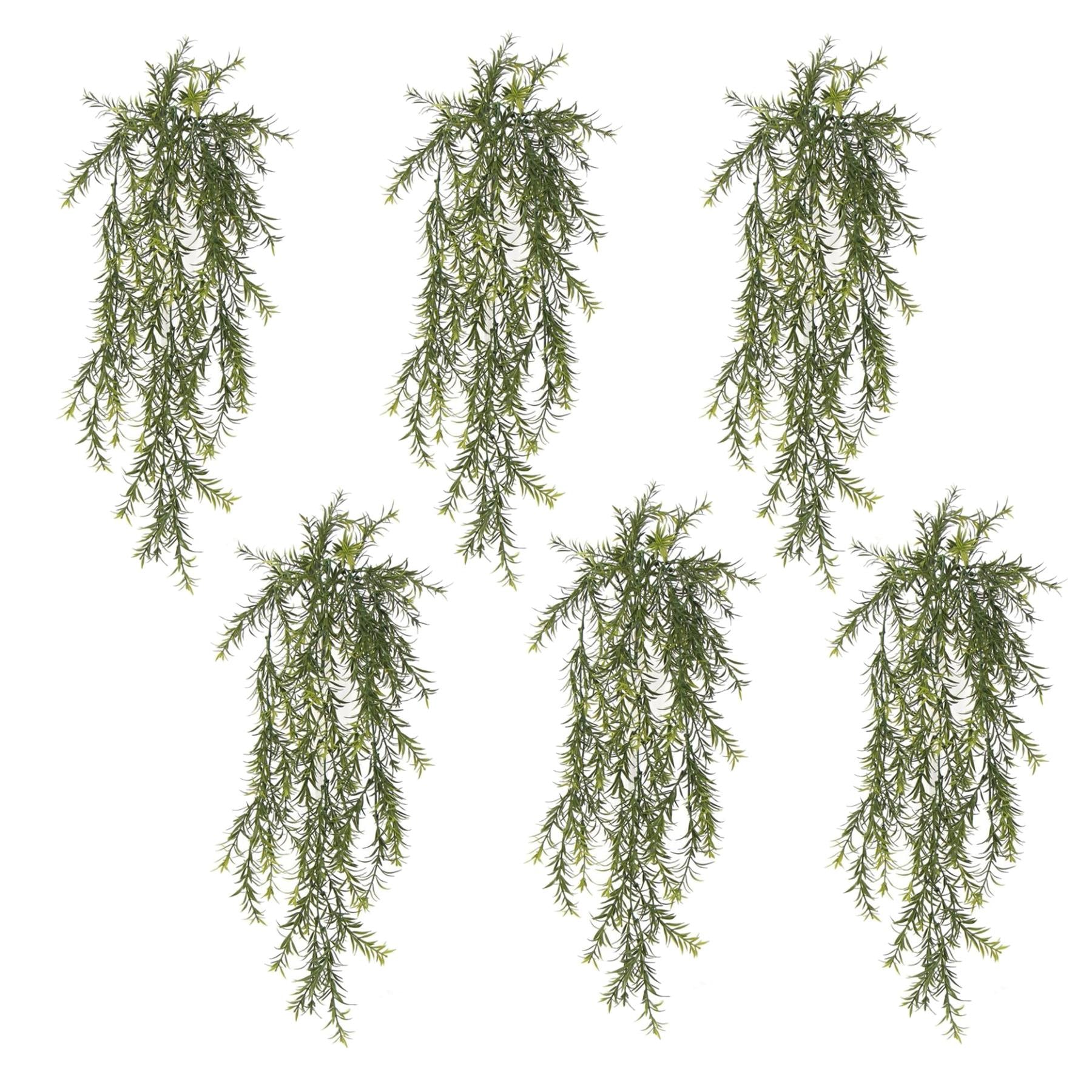 artificial spider plant uk Hanging UV and Fire Resistant Artificial Spider Fern Plant 78cm – Leaf Artificial Plants and Trees