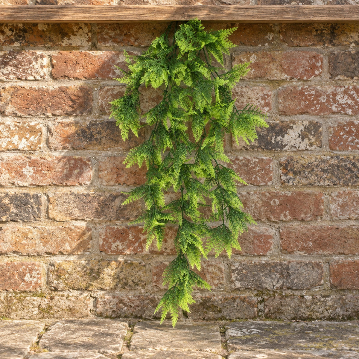Hanging UV and Fire Resistant Artificial Boston Fern Plant 75cm