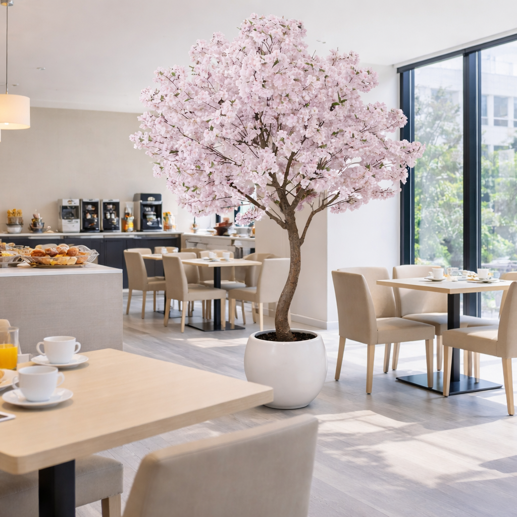 XXL Cherry Blossom Tree 2.6m (260cm) With Decorative Planter