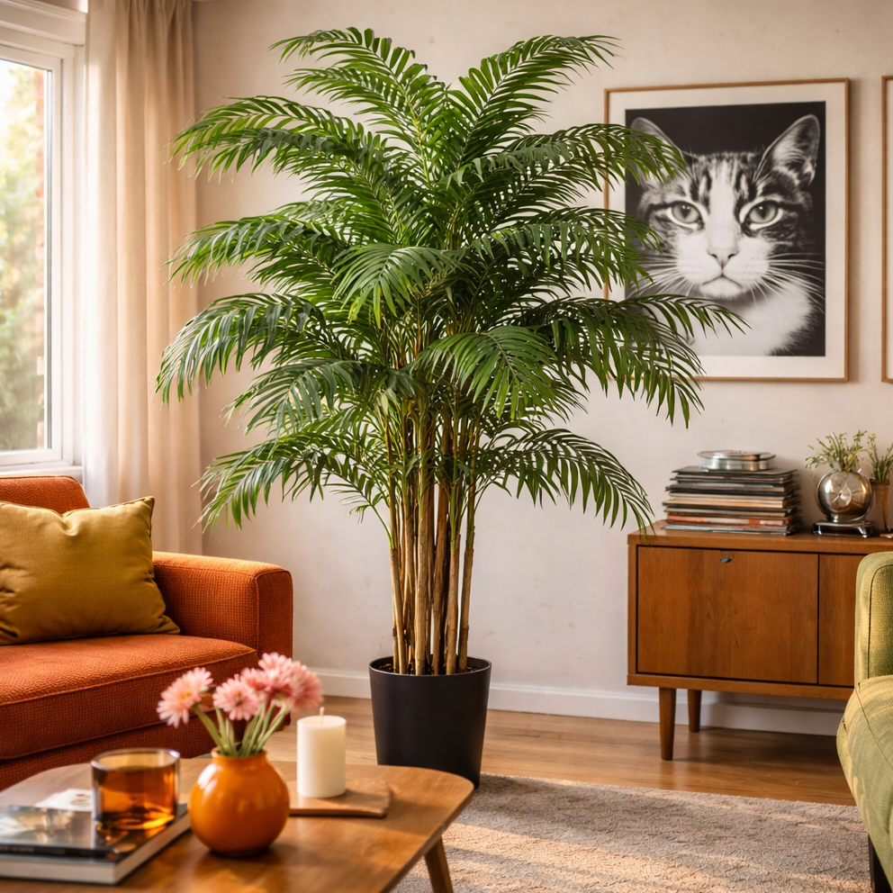 210cm Fire Retardant Areca Palm Tree