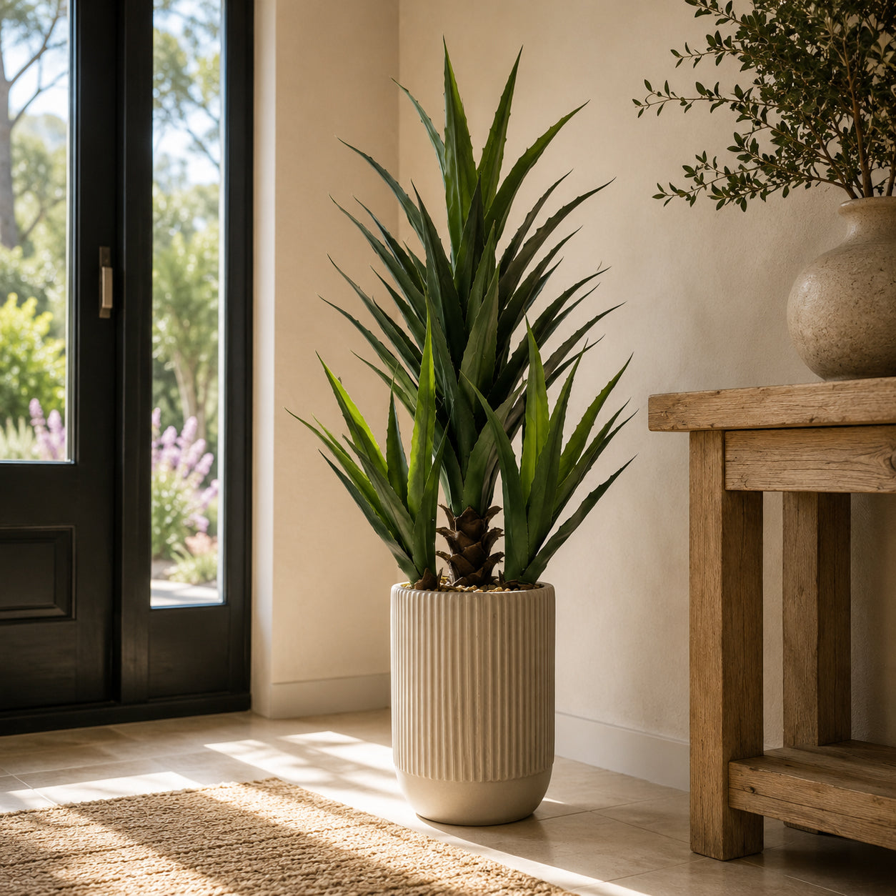 110cm Artificial Agave Tropical Display in Pot