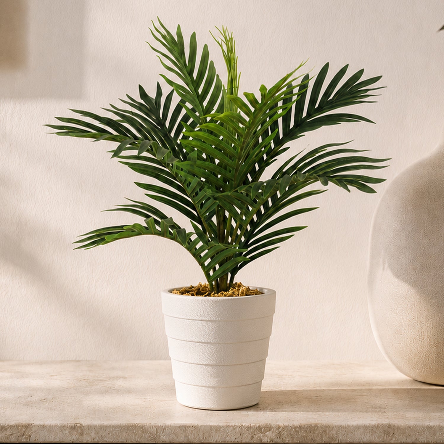 50cm Artificial Mini Palm Tree Realistic Potted