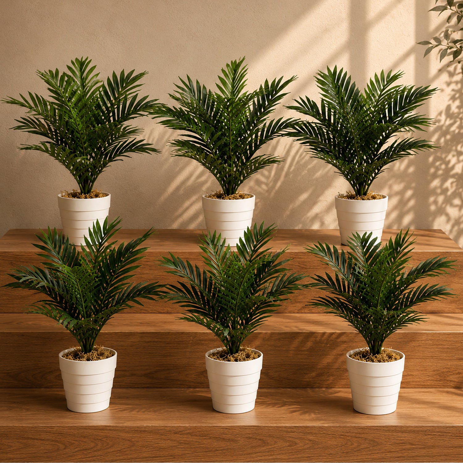 50cm Artificial Mini Palm Tree Realistic Potted – image 9