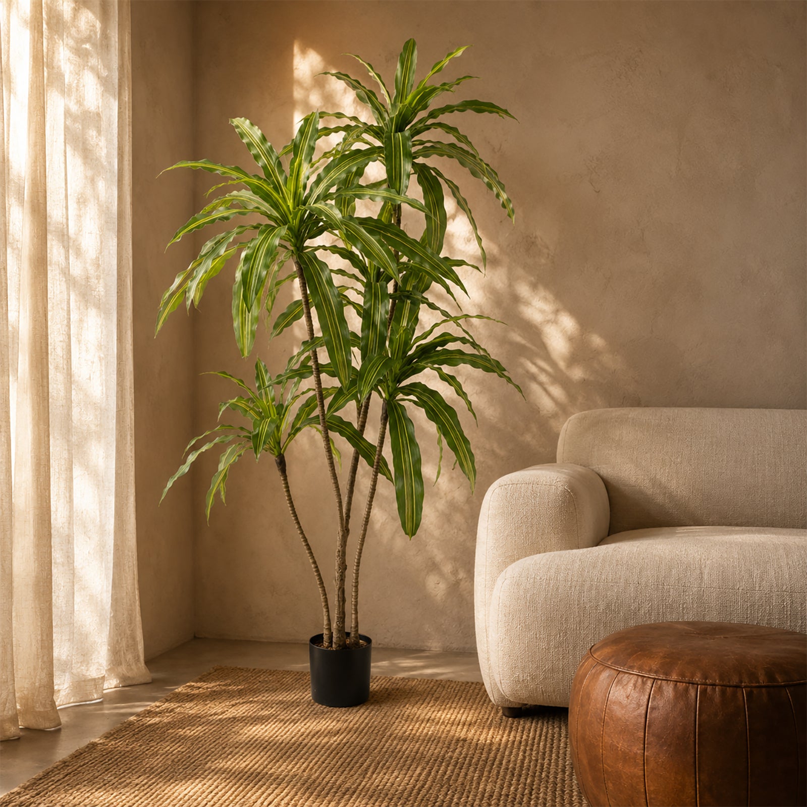 180cm Striped Dracaena Realistic Artificial Tree