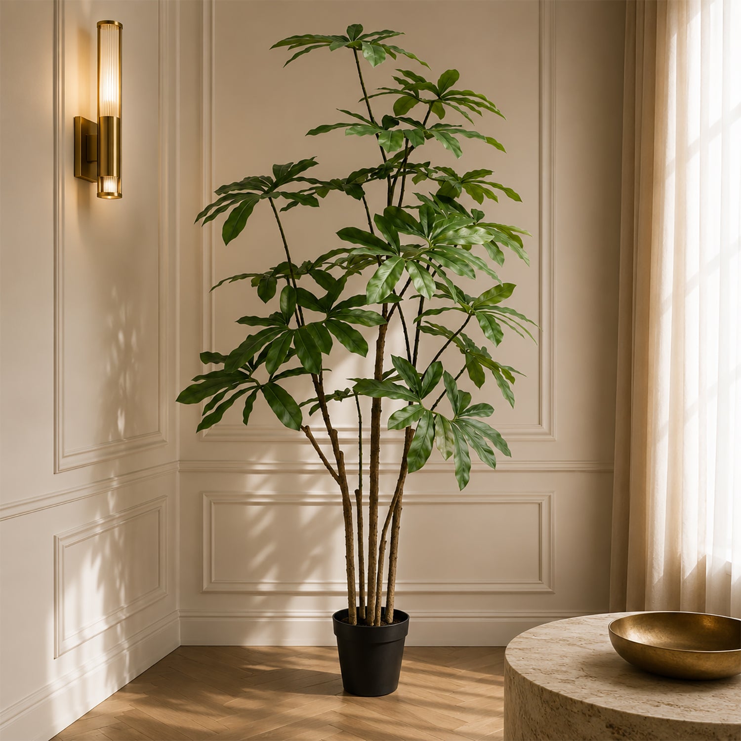 150cm Dwarf Umbrella Realistic Artificial Tree