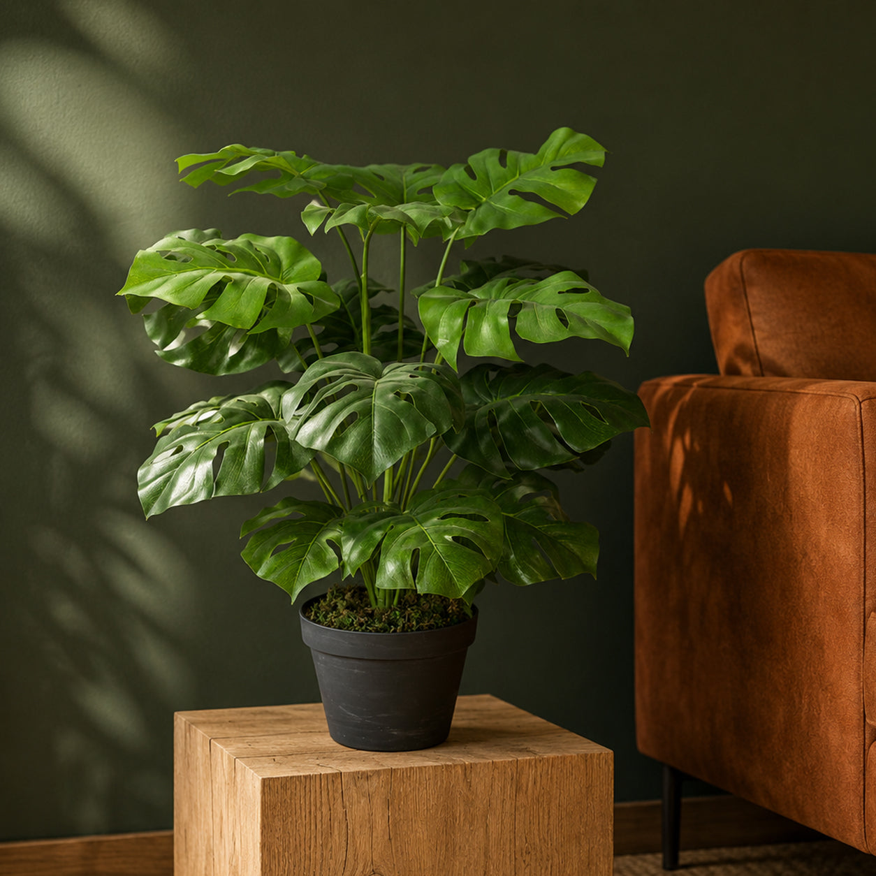 Artificial Monstera Plant - 60cm Monstera