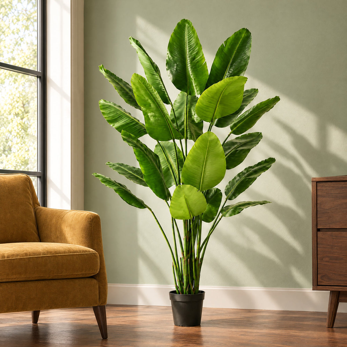 200cm Traveller Palm Artificial Tree Realistic