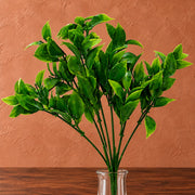 30cm Artificial Boxwood Leaf Foliage Spray Stem