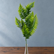 50cm Artificial Fern Spray Stem - Spring Green