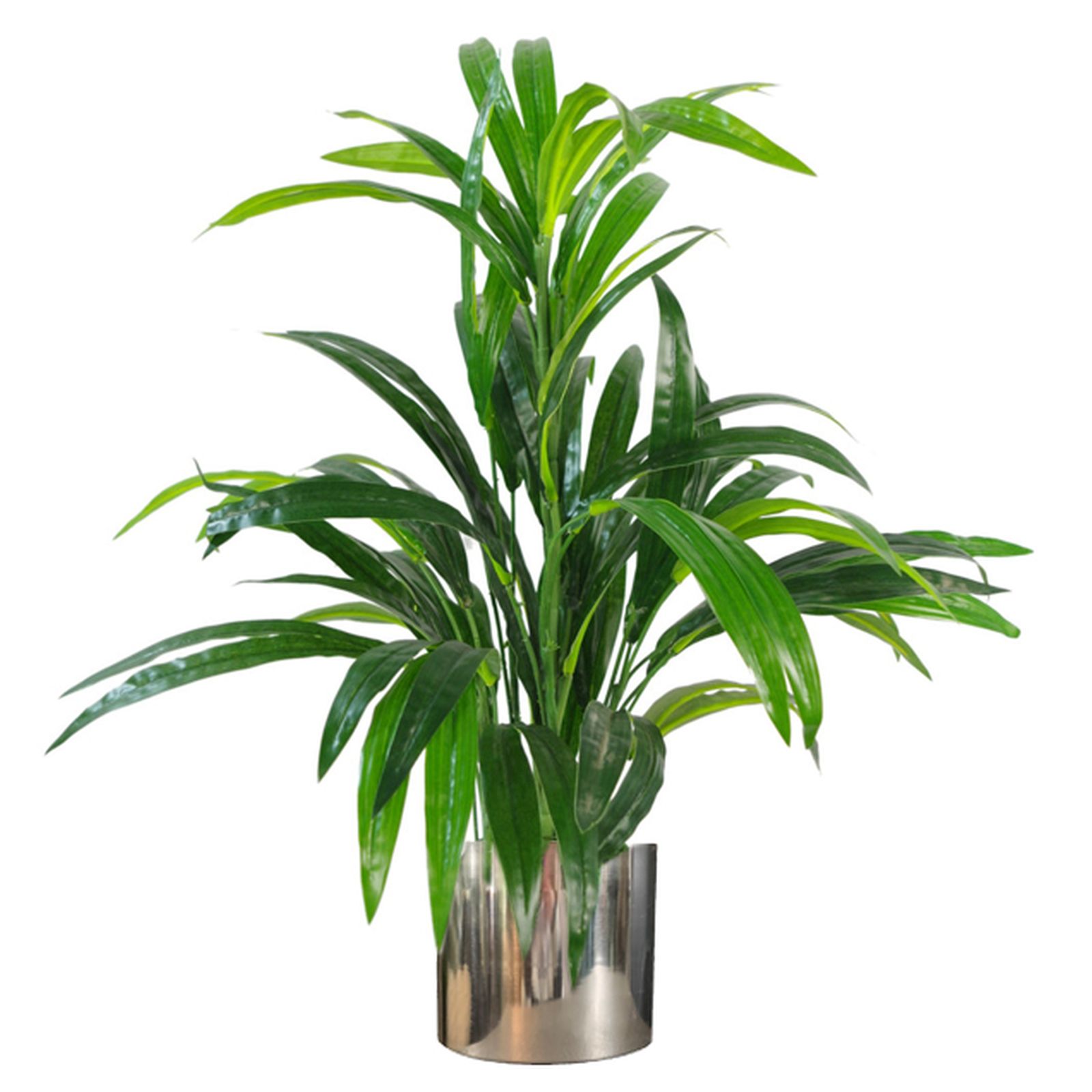 Leaf Metal Planter Plant Pot 20 x 18cm