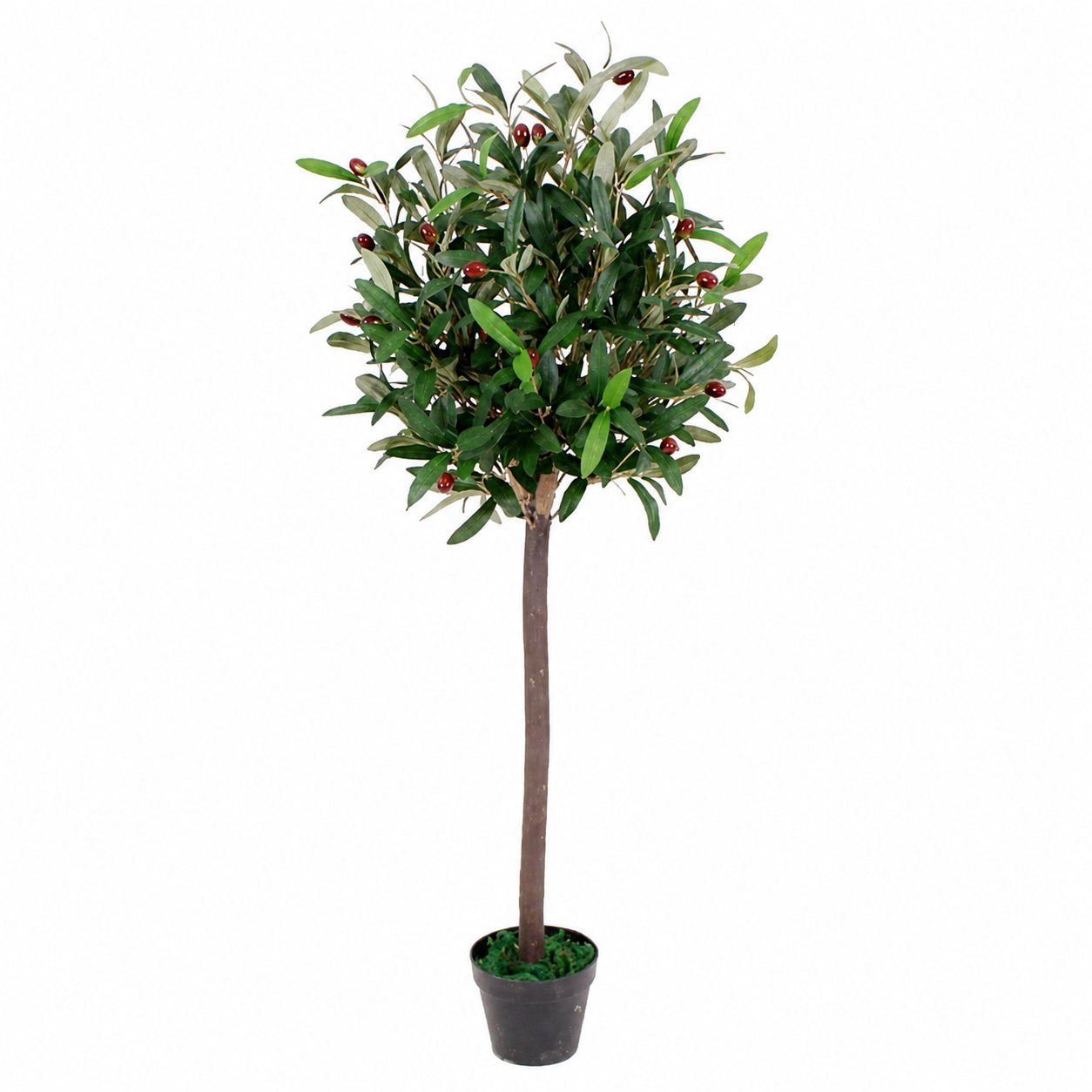 Arbre fruitier topiaire artificiel style baie d'olivier