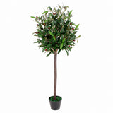 Artificial Olive Bay Style Topiary Fruit Tree