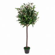 Arbre fruitier topiaire artificiel style baie d'olivier