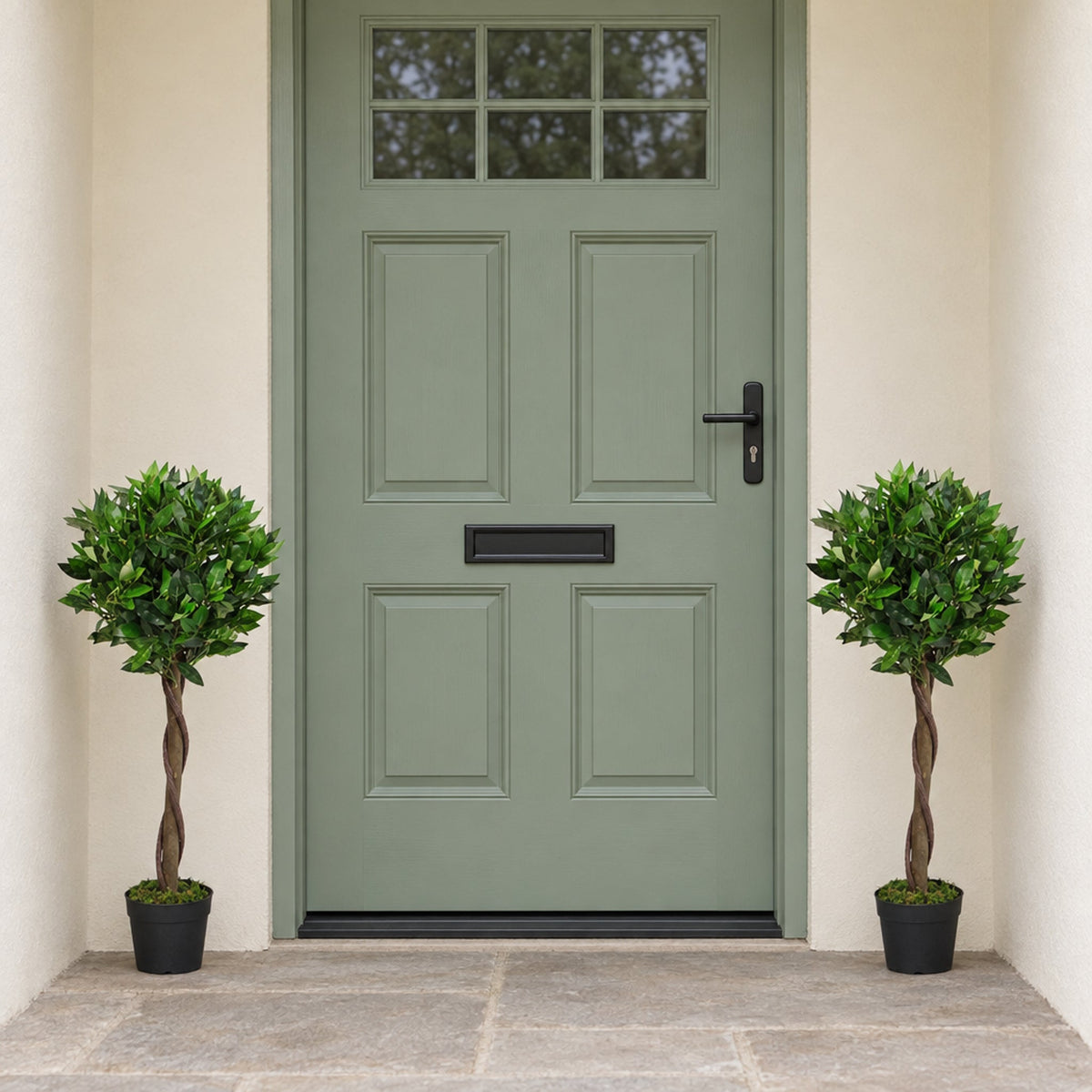 Artificial Bay Trees Natural Twist Trunk Topiary Bay Laurel Ball Tree