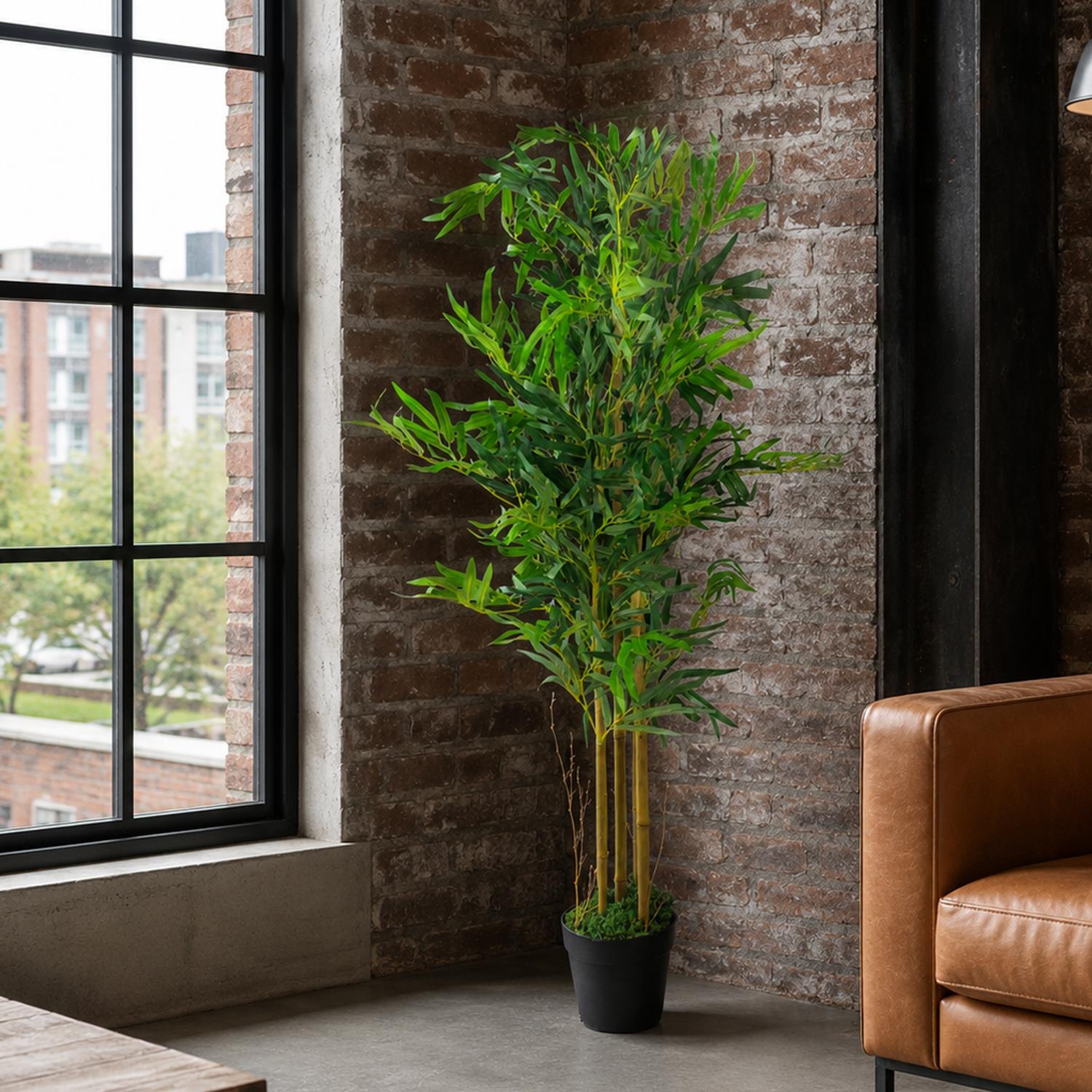 120cm (4ft) Natural Look Artificial Bamboo Plants Trees – image 13