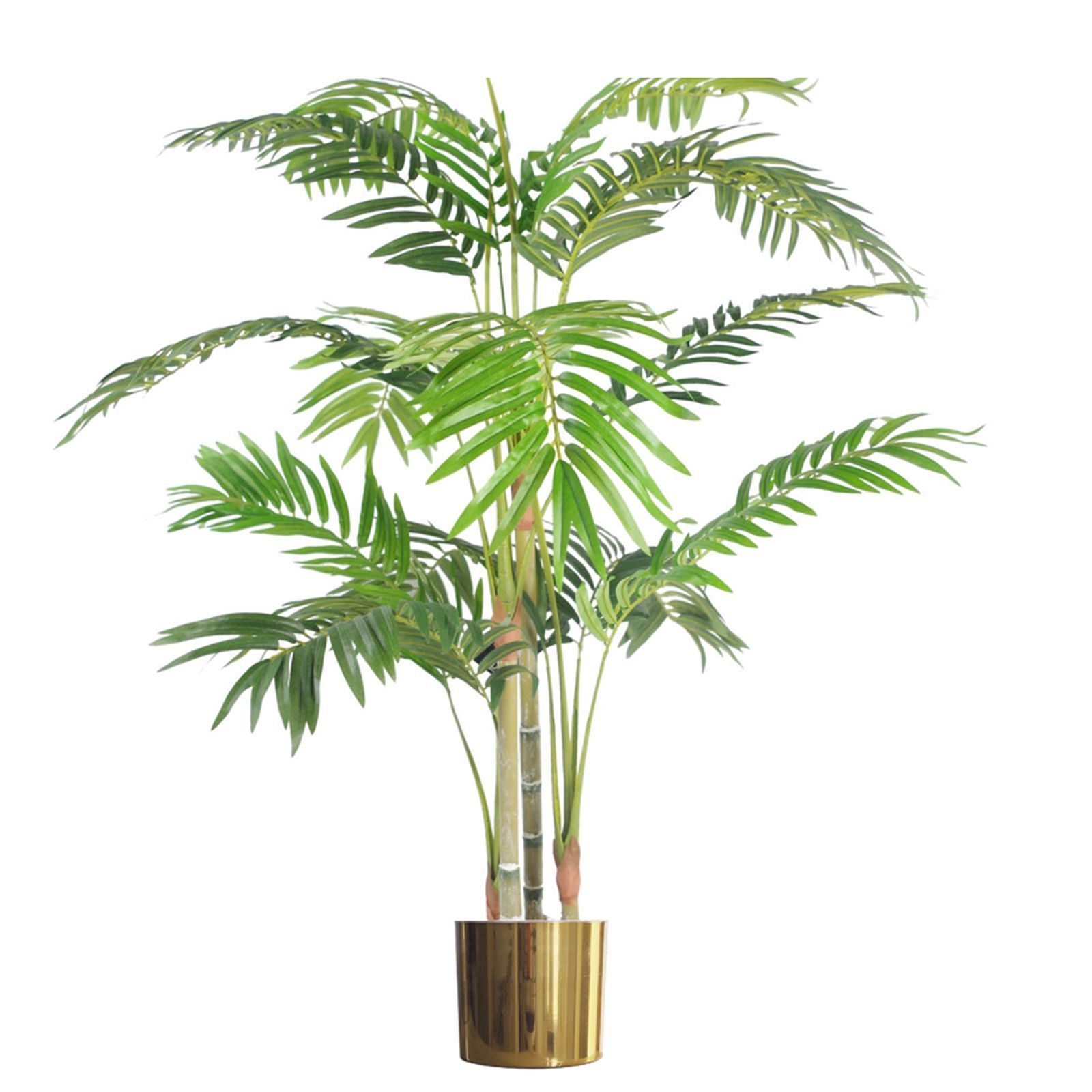 120cm (4ft) Premium Artificial Areca Palm with pot