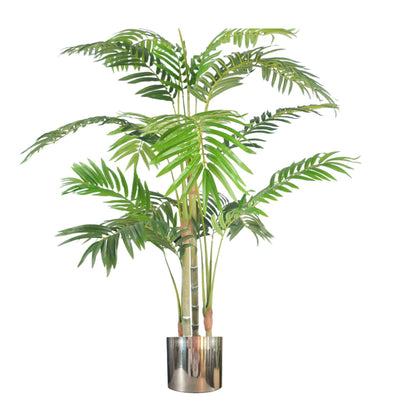 120cm (4ft) Premium Artificial Areca Palm with pot