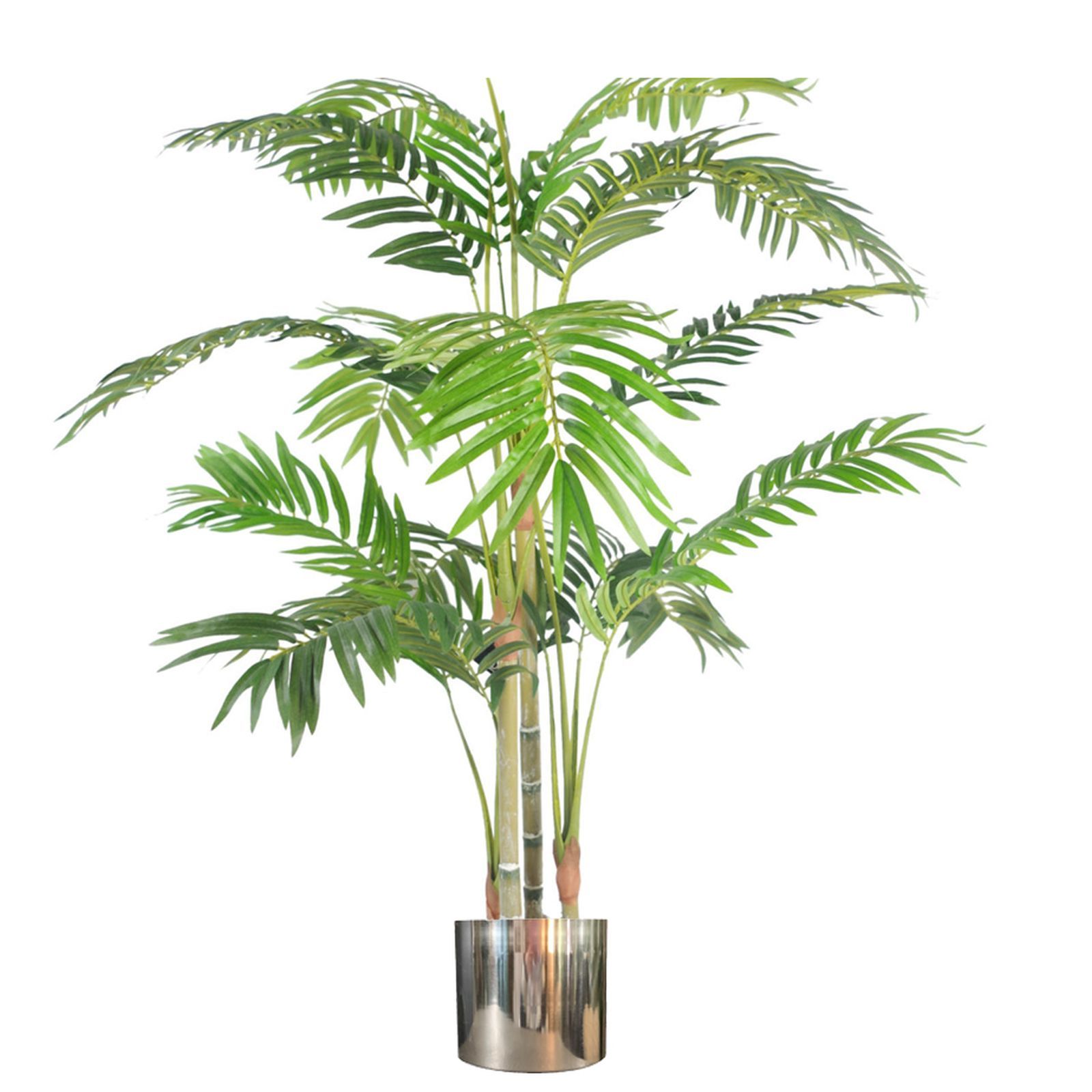 Leaf Metal Planter Plant Pot 20 x 18cm