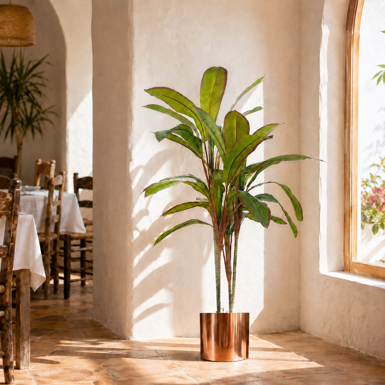 100cm Artificial Potted Dracaena Tropical Plant – image 16