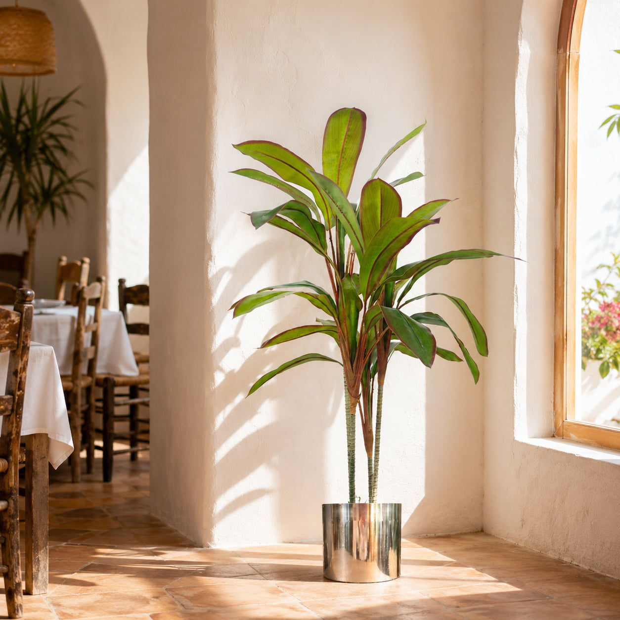 100cm Artificial Potted Dracaena Tropical Plant – image 15
