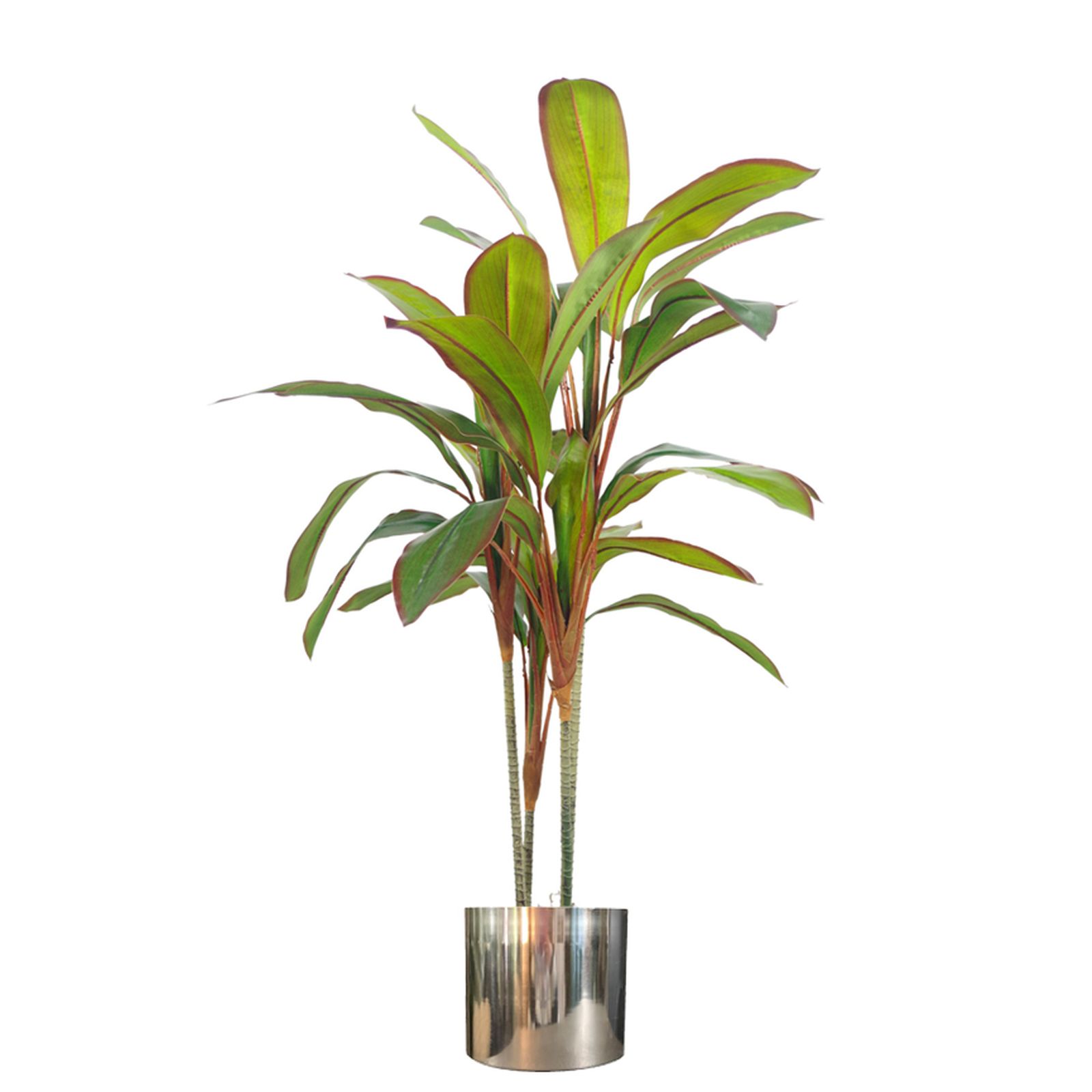 Leaf Metal Planter Plant Pot 20 x 18cm