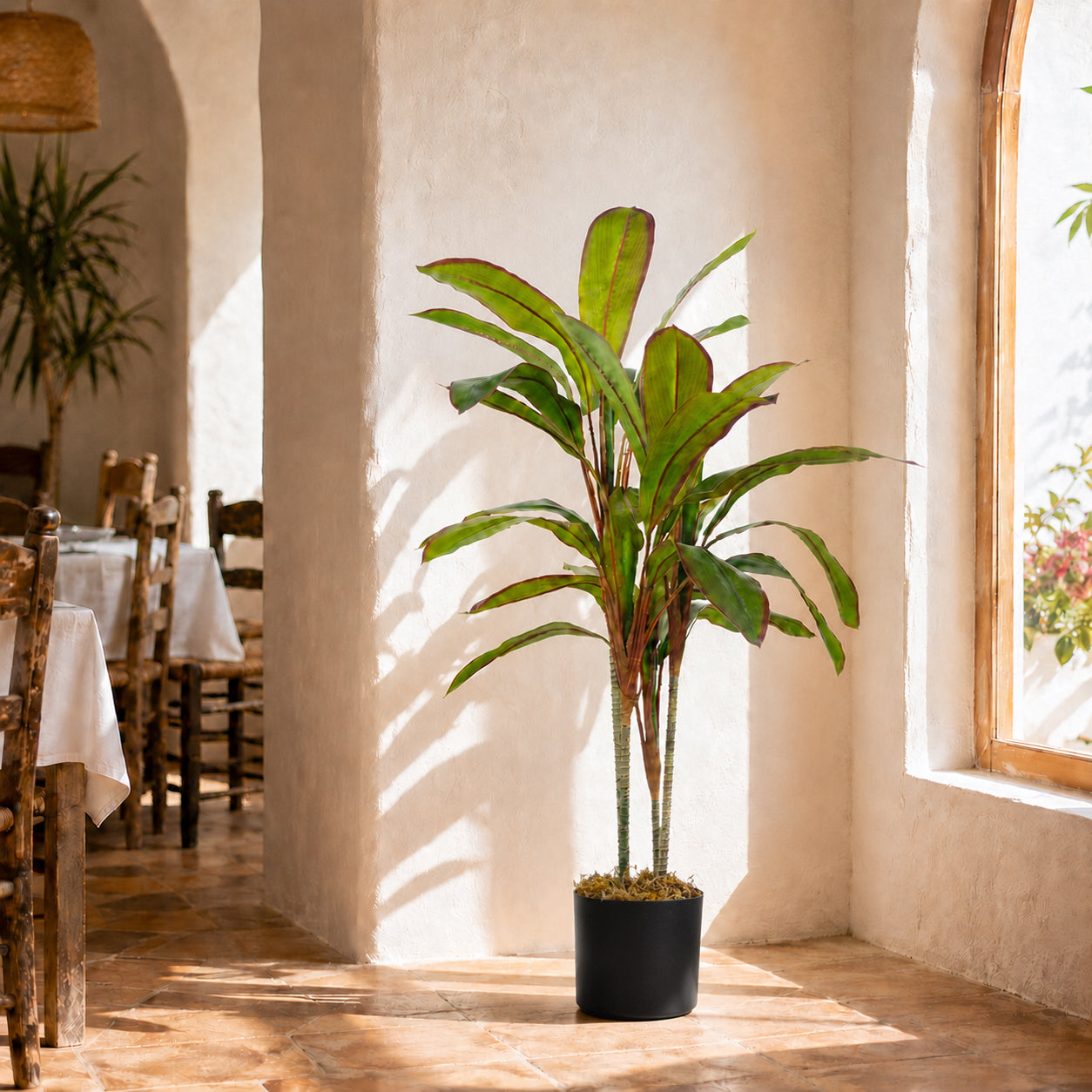 100cm Artificial Potted Dracaena Tropical Plant – image 12
