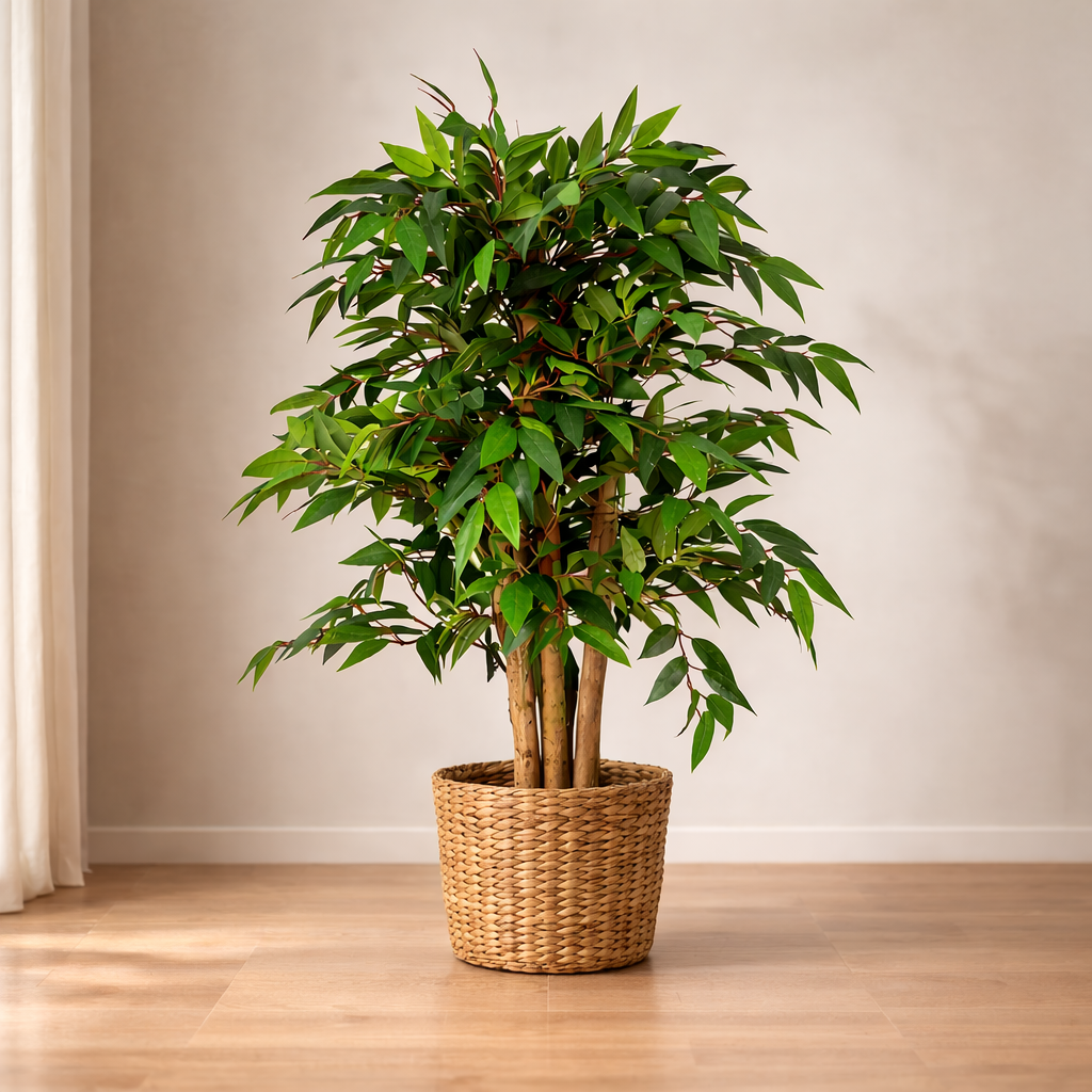 90cm Luxury Smilax Sarsaparilla Artificial Ficus Tree - Premium Range