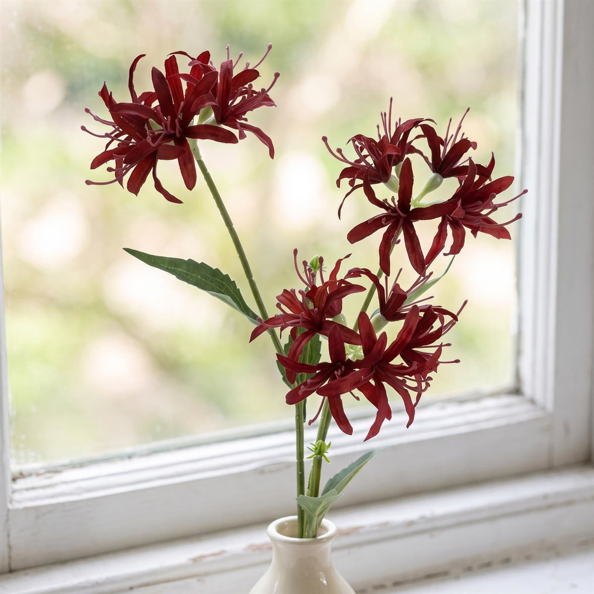 72cm Artificial Spider Lily Flower Stem
