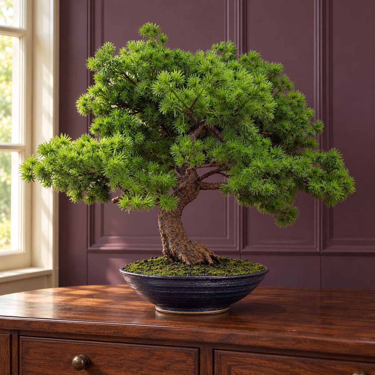 50cm Artificial Luxury Pine Bonsai Tree