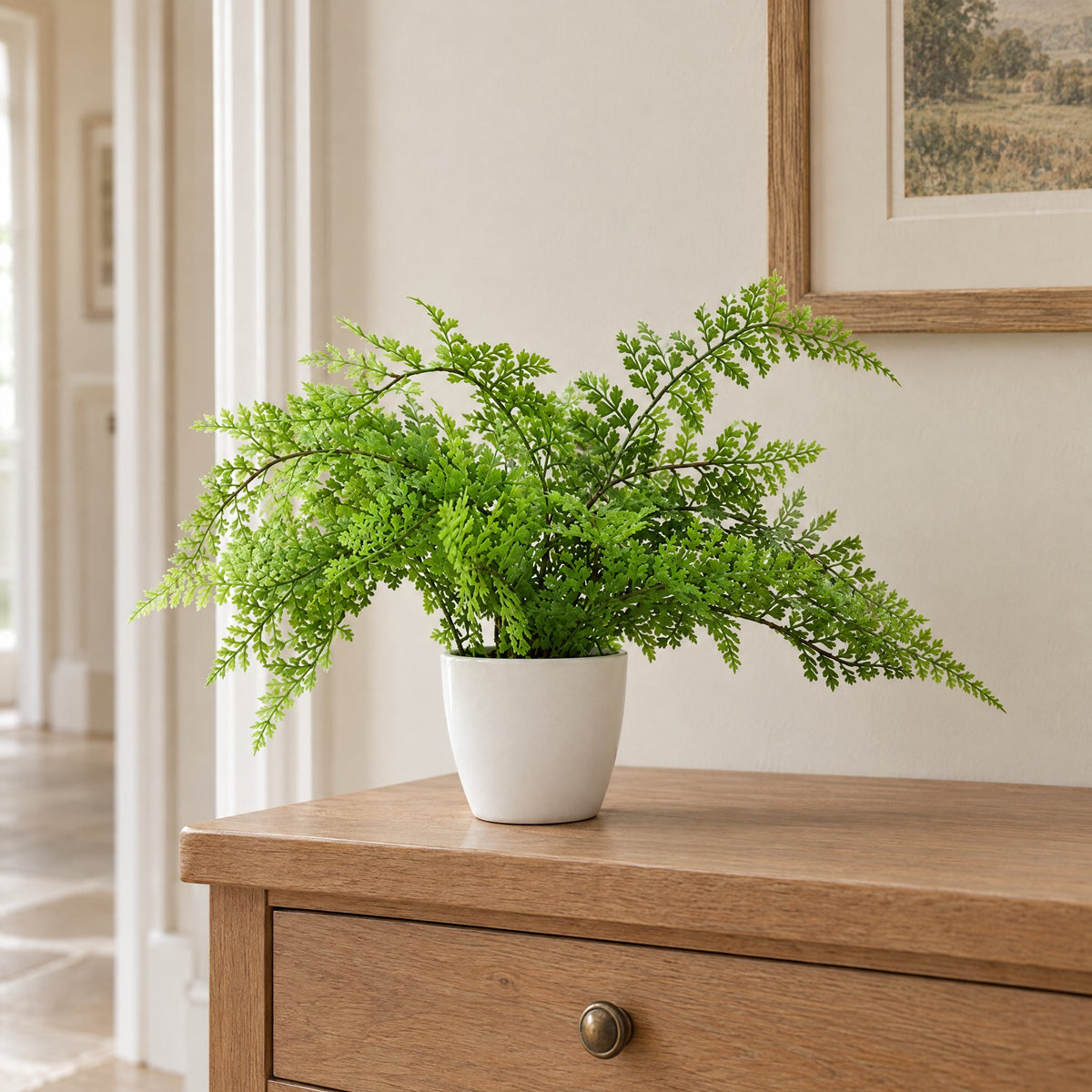 30cm Artificial Potted Royal Fern
