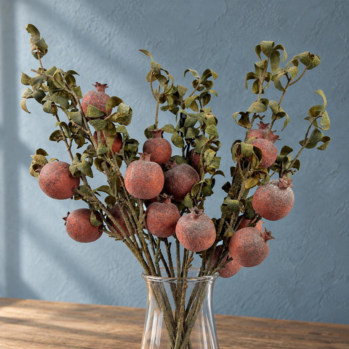 75cm Artificial Pomegranate Stem