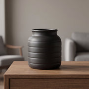 Black Vase Planter 13 x 13 x 14cm