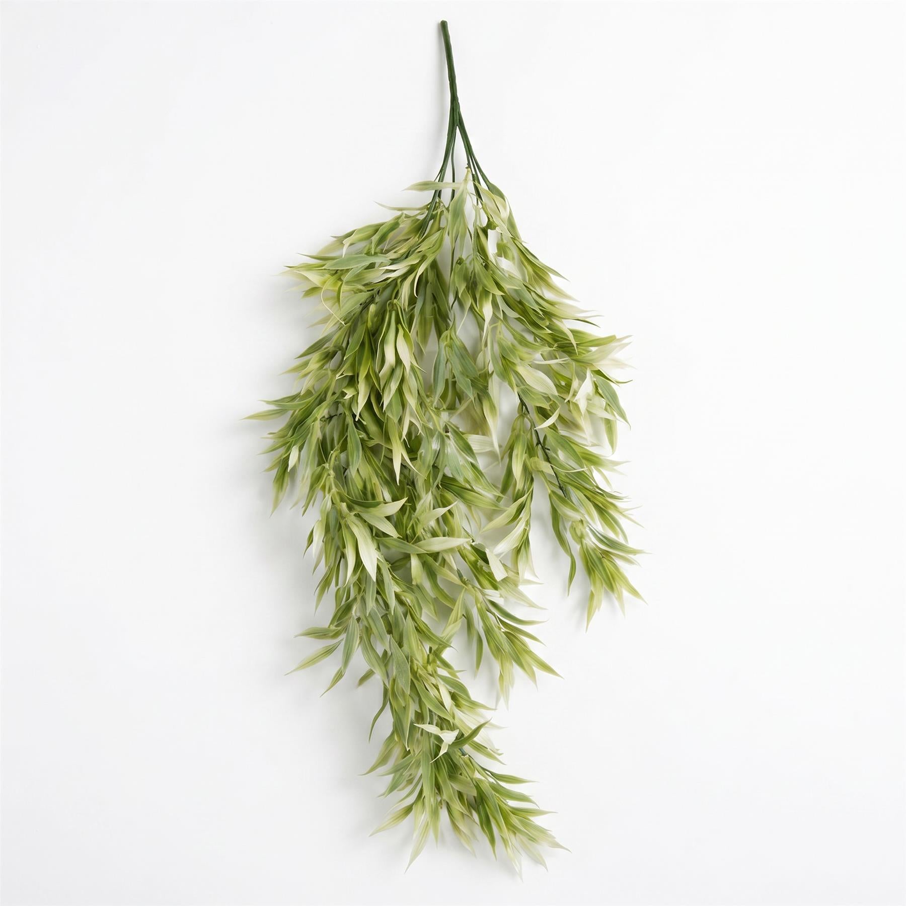 80 cm künstliche italienische Ruscus-Hängepflanze mit realistischem Laub – hellgrün