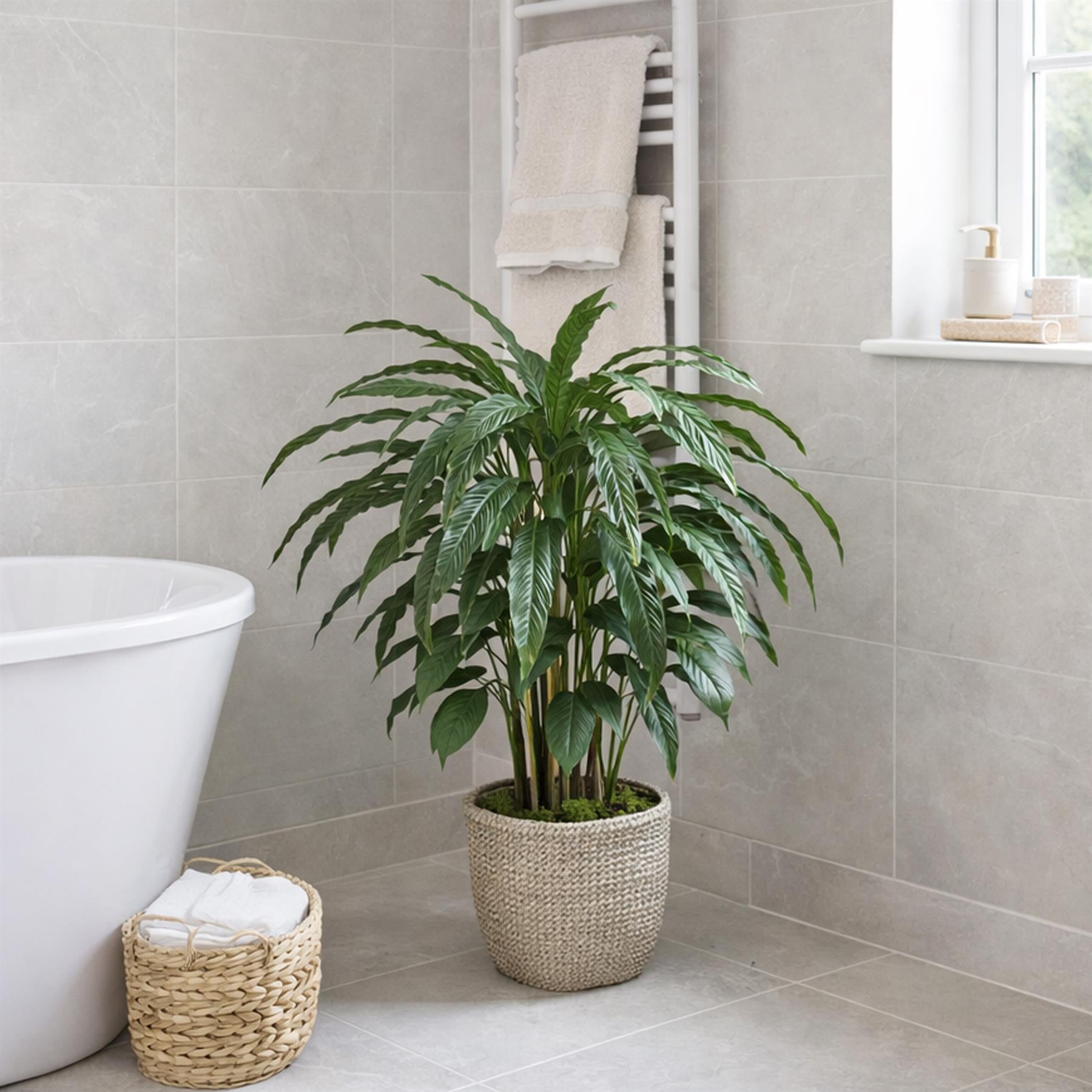 90cm Artificial Calathea Evergreen Plant