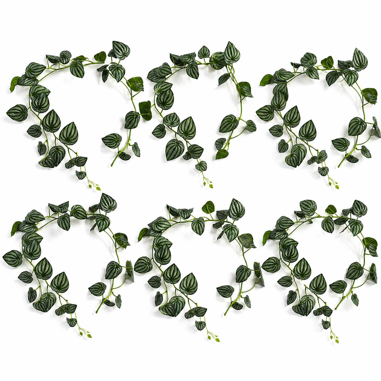 160cm Artificial Watermelon Leaf Garland Hanging Decoration