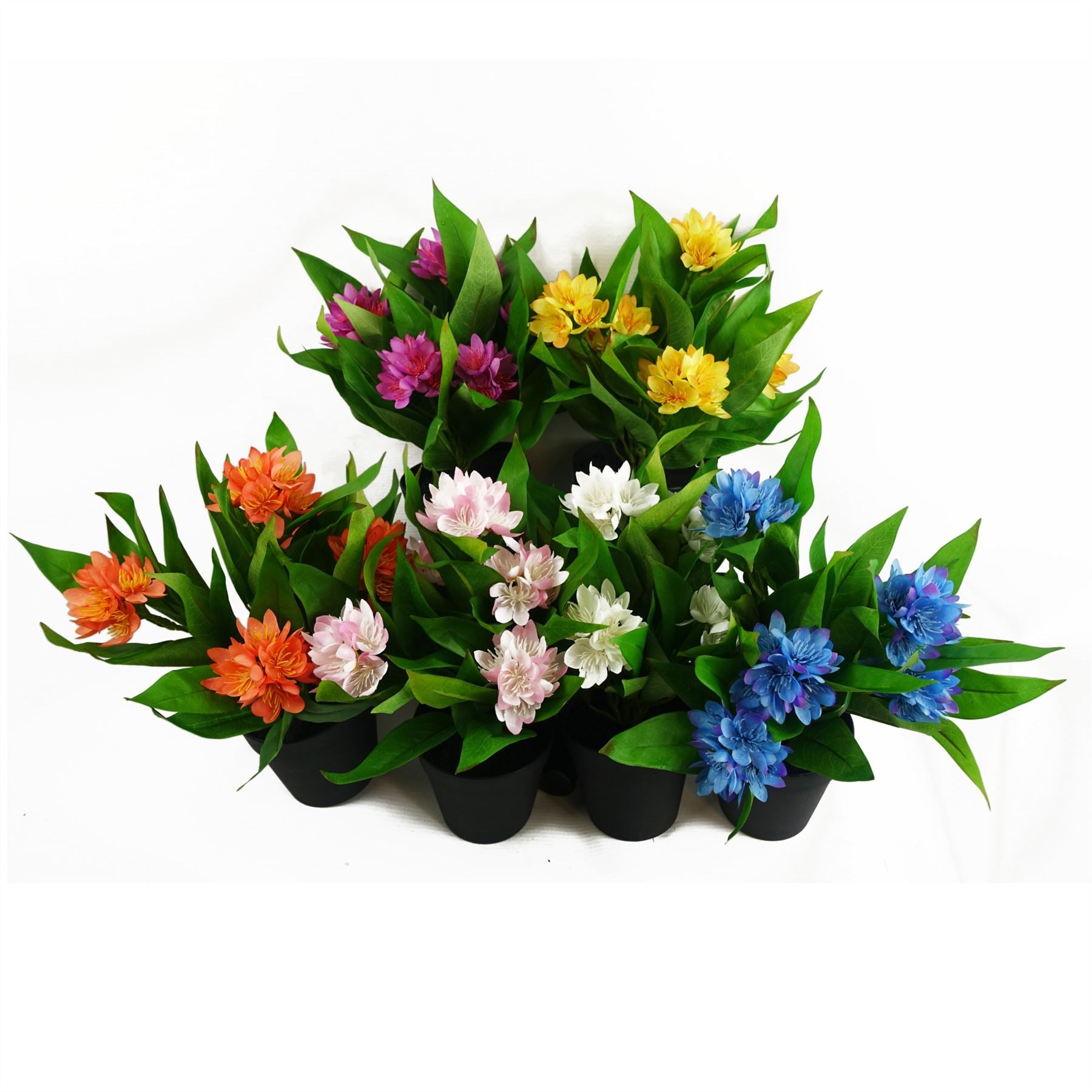 18cm Artificial Freesia Flowering Plant