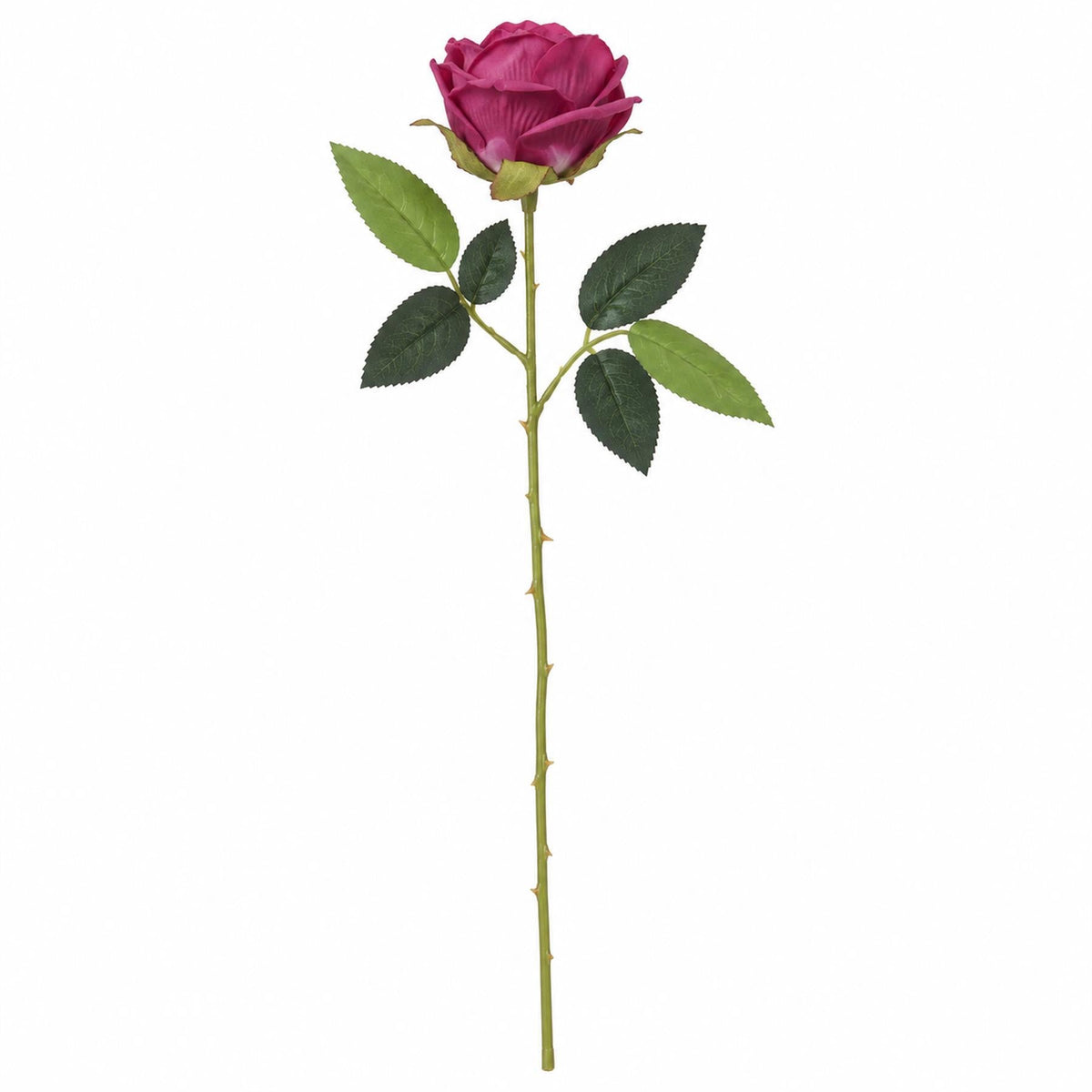 55cm Artificial Rose Stem – image 11