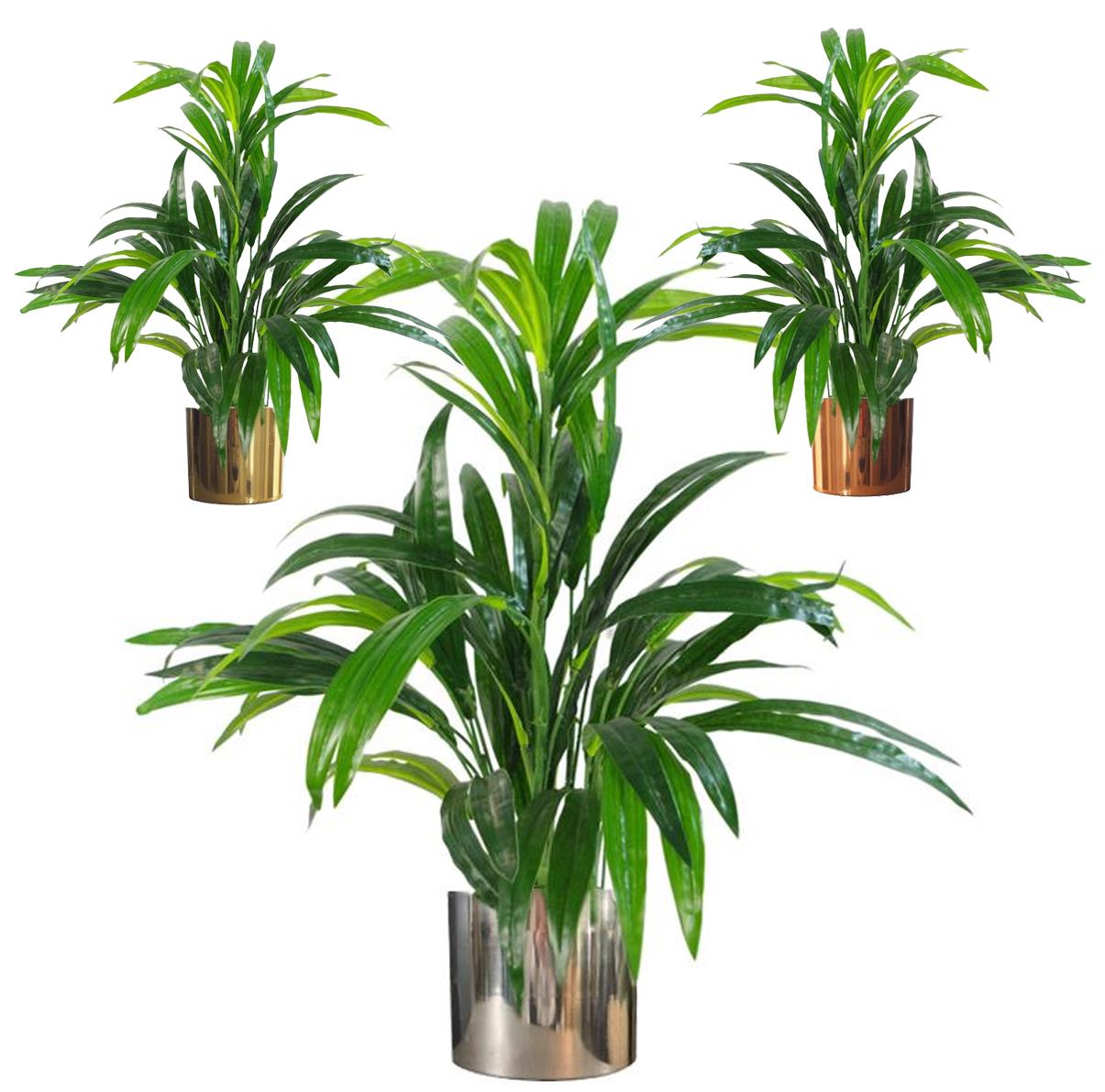 65cm Artificial Large Leaf Bamboo Shrub Plant