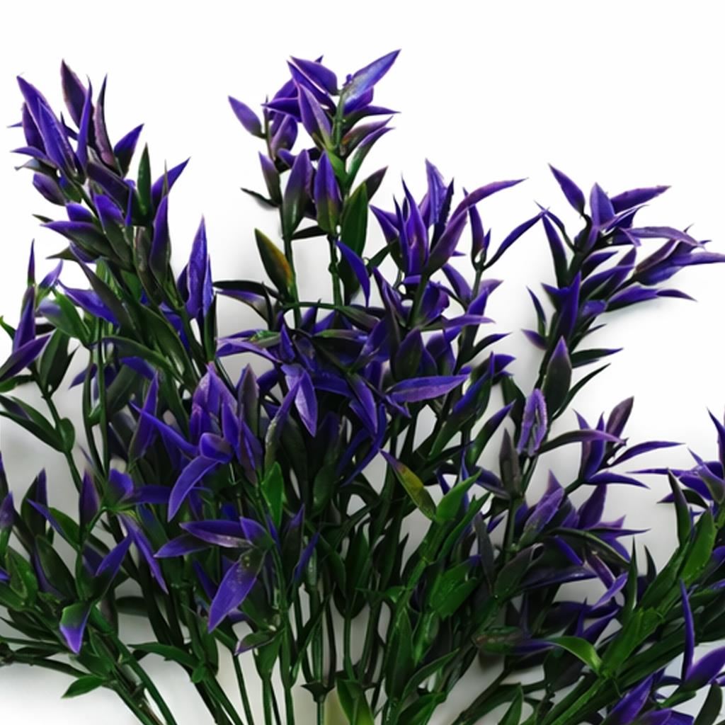 34cm Künstlicher Lavendel Stiel Pflanze Kunstblumen Füllmaterial