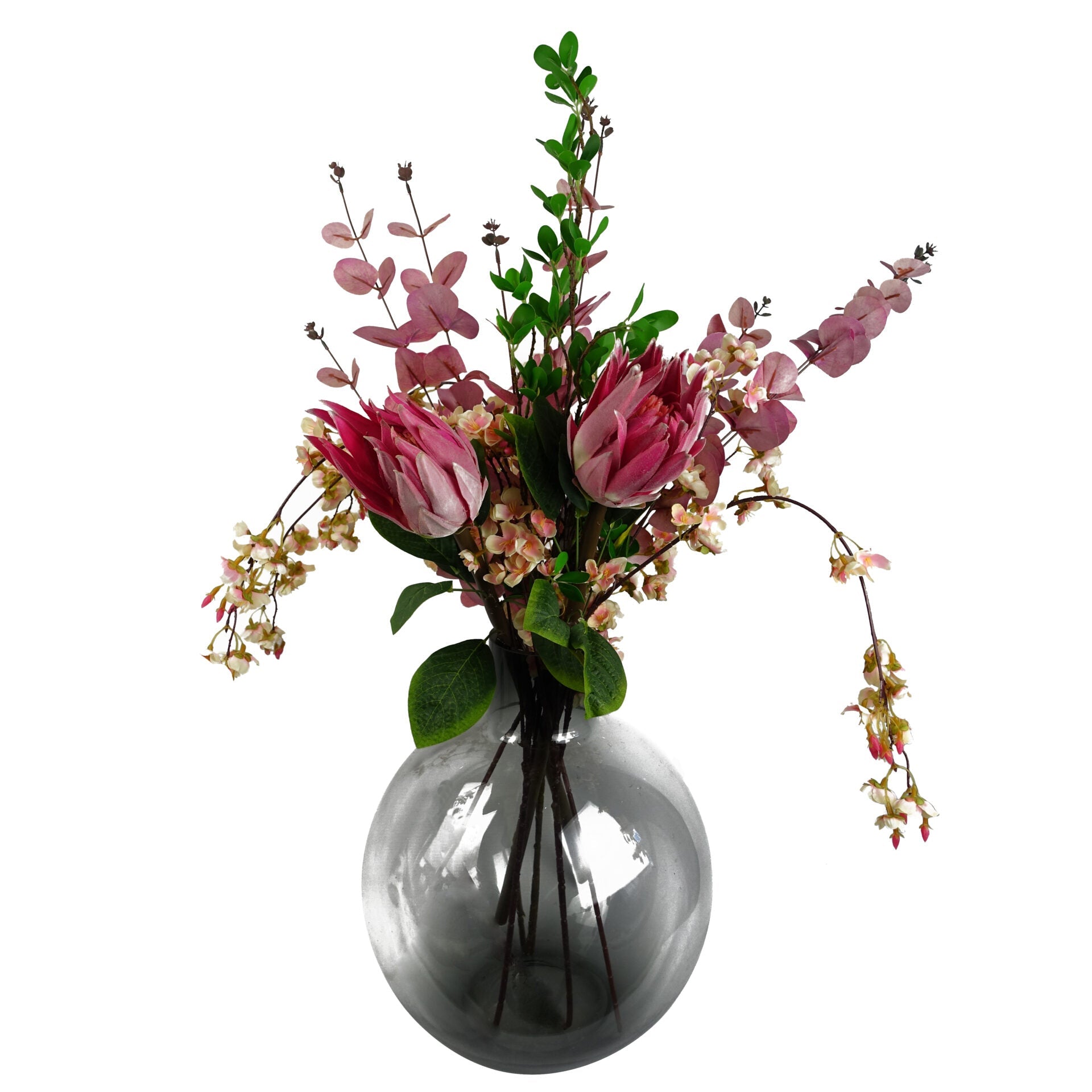 Faux Artificial Eucalyptus Foliage Stems