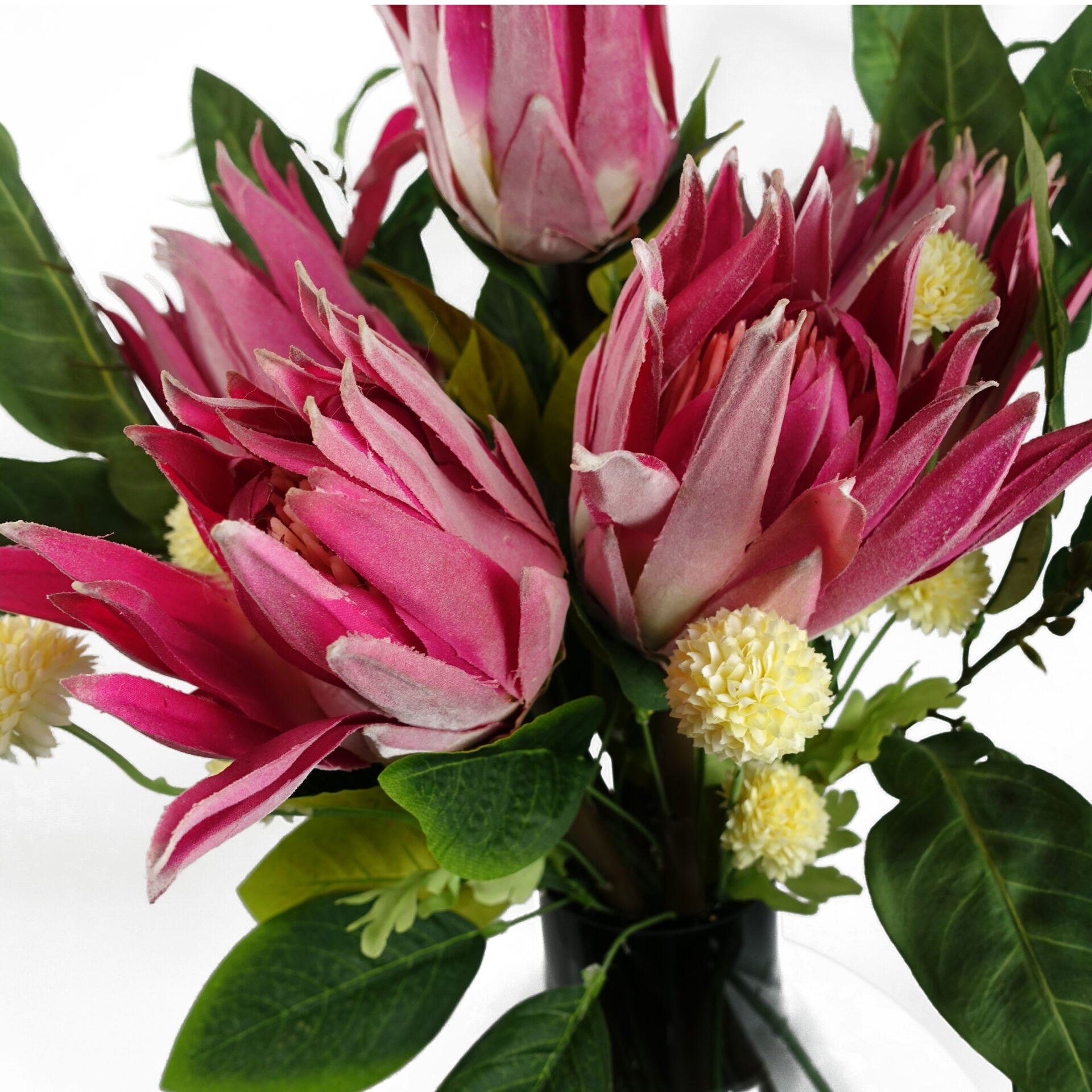 50cm Dahlia Pompom Faux Artificial Stem