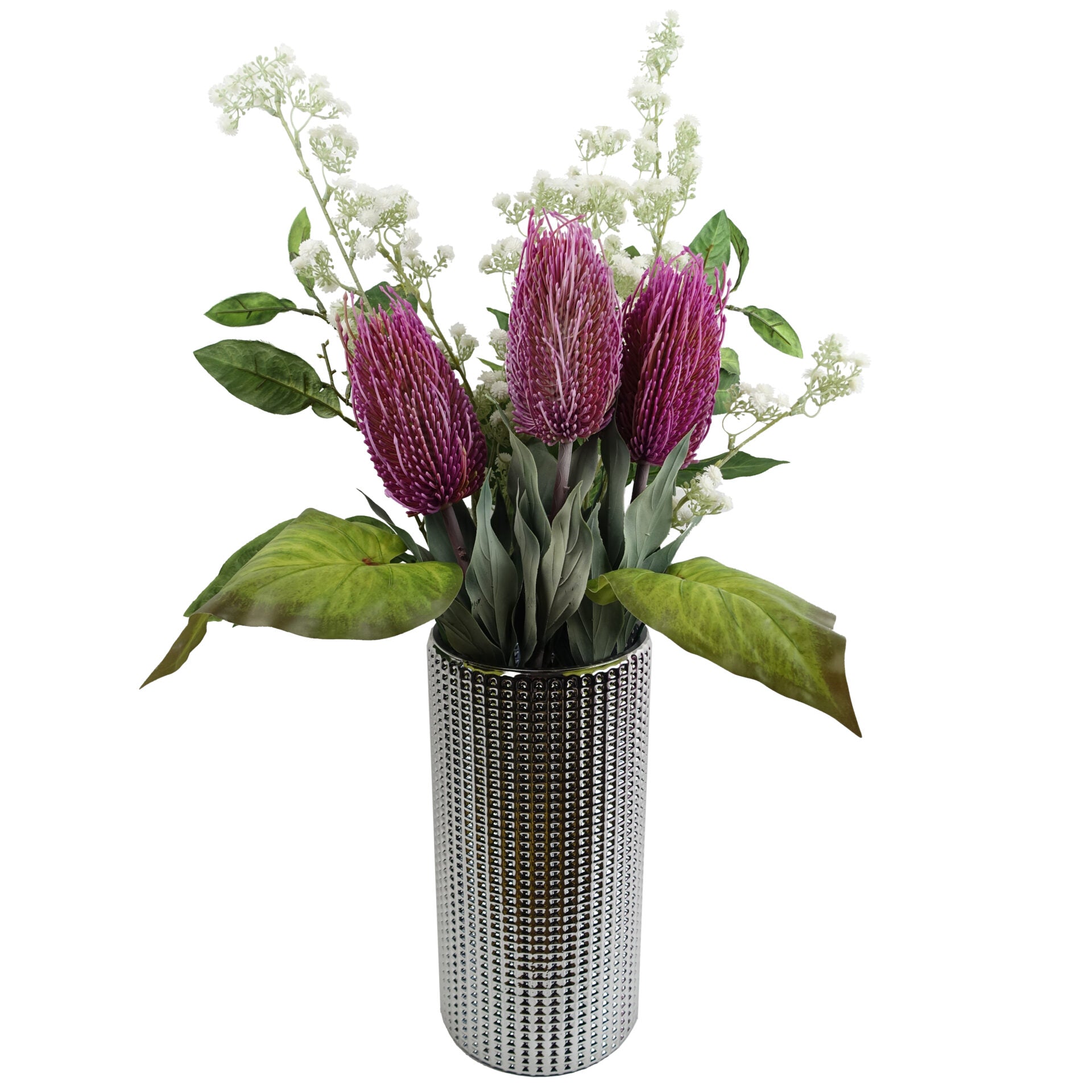 75cm Banksia Menziesii Faux Flower Stem Artificial