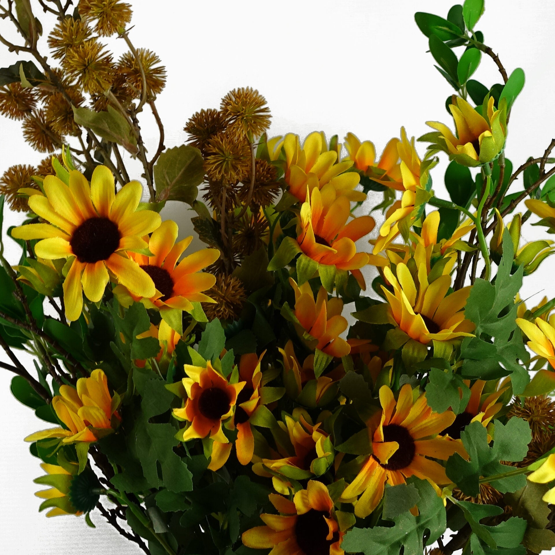 85cm Craspedia Stem Faux Artificial