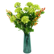 70cm künstliche Viburnum-Deko mit Glasvase