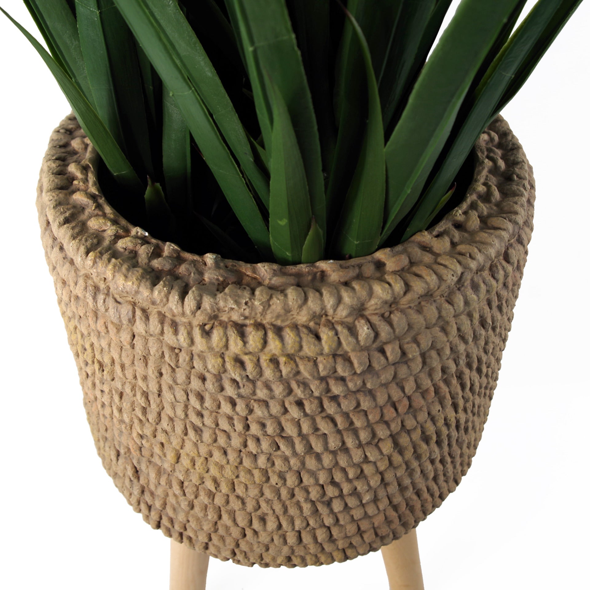 53cm x 32cm Seagrass Style Composite Large Planter