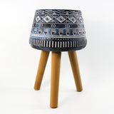 44cm x 26cm Aztec Blue Composite Large Planter
