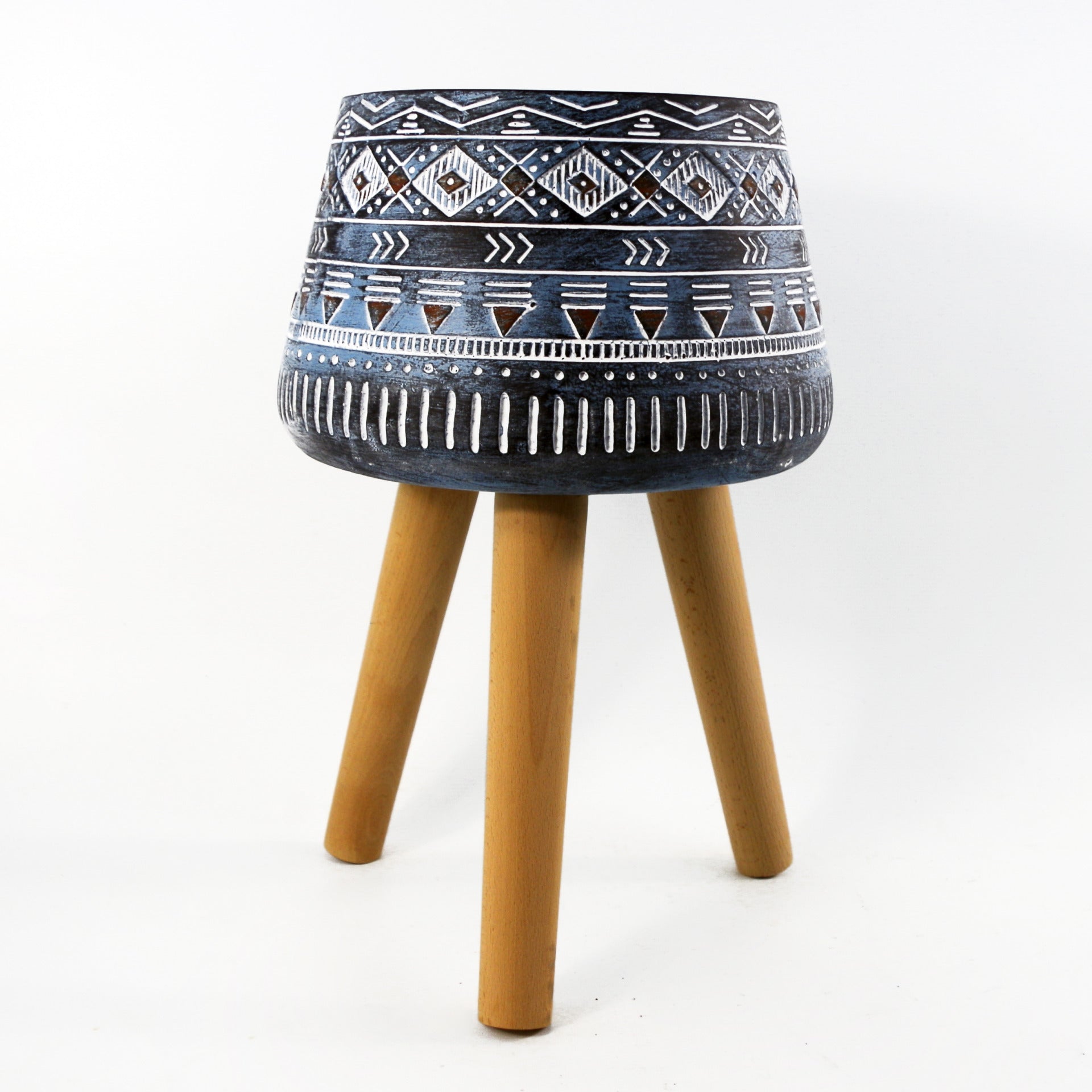 44cm x 26cm  Aztec Blue Composite  Large Planter