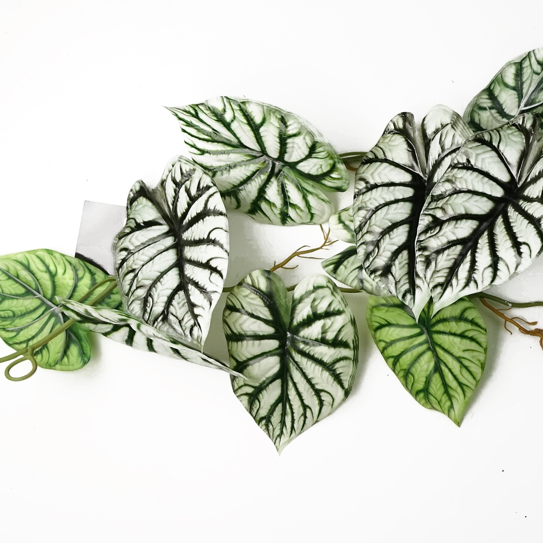 120cm Artificial Hanging Trailing Plant Alocasia Dragon Scale