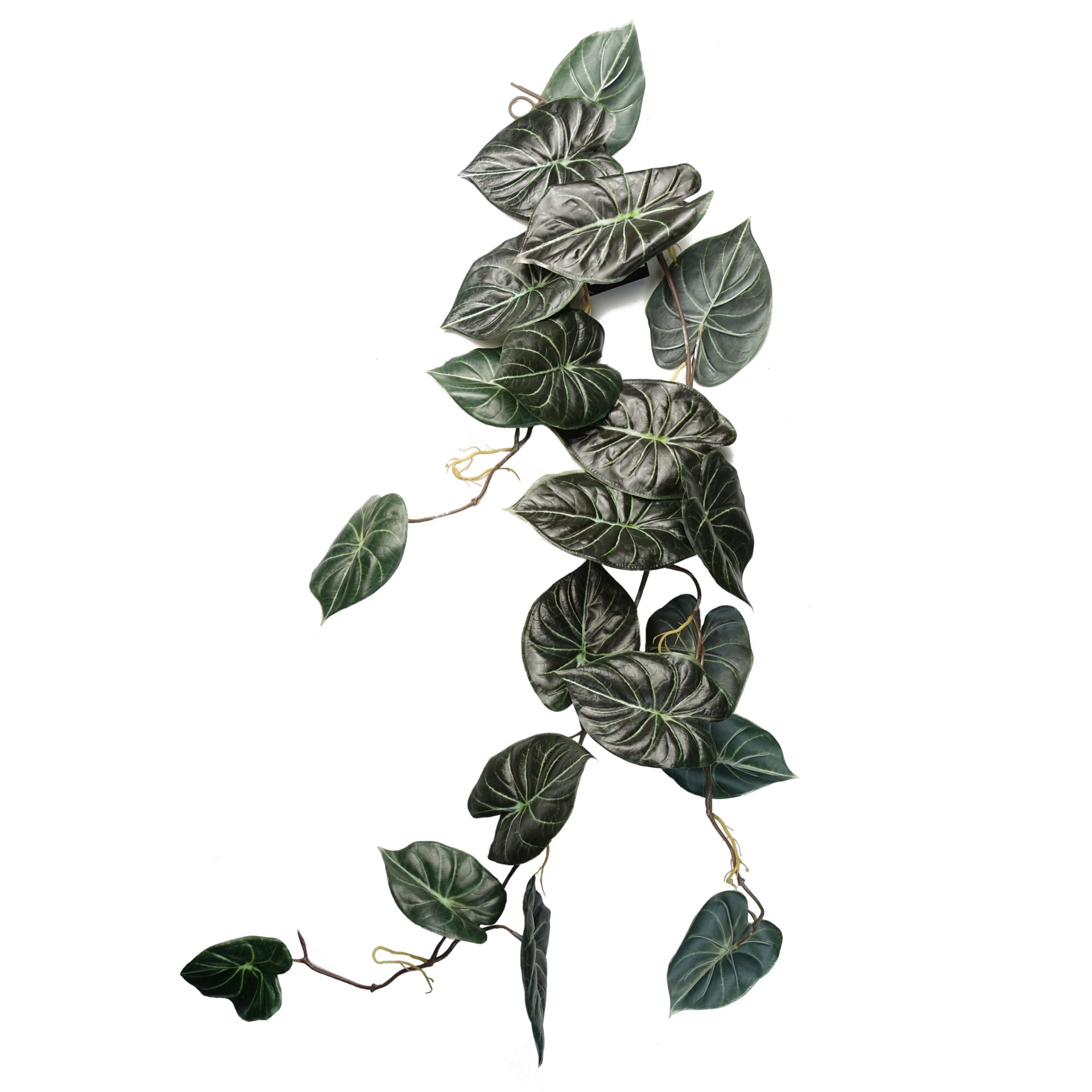 120cm Artificial Hanging Trailing Plant Alocasia Dragon Scale