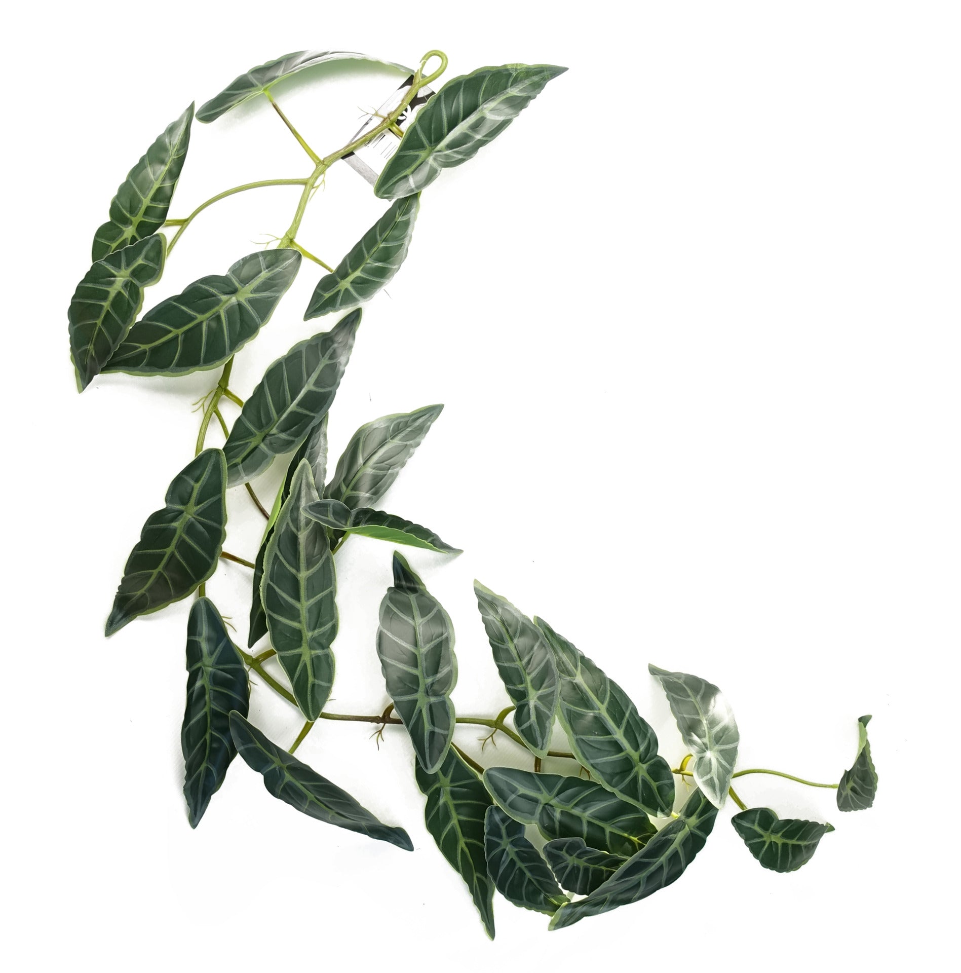 110cm Artificial Hanging Trailing Dark Green Leaf Plant
